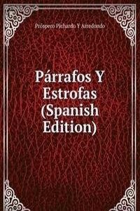 Parrafos Y Estrofas (Spanish Edition)