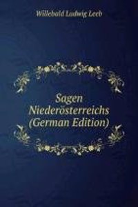 Sagen Niederosterreichs (German Edition)