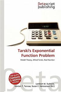 Tarski's Exponential Function Problem