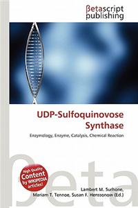 Udp-Sulfoquinovose Synthase