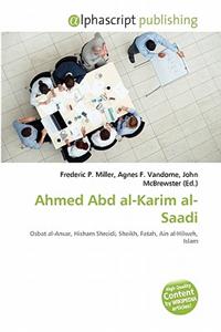 Ahmed Abd Al-Karim Al-Saadi