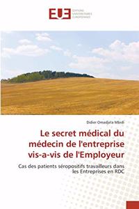 secret médical du médecin de l'entreprise vis-a-vis de l'Employeur