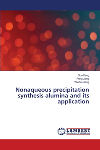 Nonaqueous precipitation synthesis alumina and its application