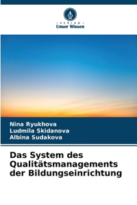 Das System des Qualitätsmanagements der Bildungseinrichtung