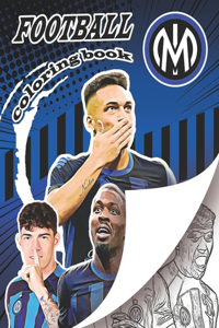 Nerazzurri Football Madness Coloring Book