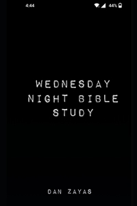 Wednesday Night Bible Study