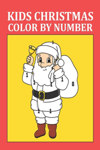 Kids Christmas Color By Number