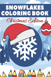 Snowflake Coloring Book Christmas Edition