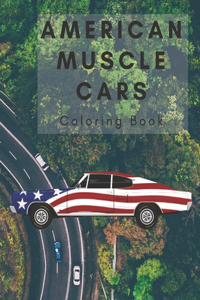 American Muscle Cars Coloring Book