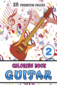 Guitar Coloring Book Vol2