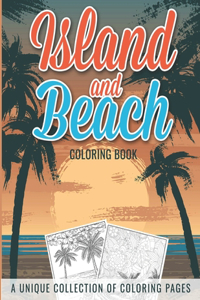 Island and Beach Coloring Book