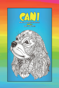 Mandala da colorare per ragazzi - Mandala Anti stress - Animali - Cani
