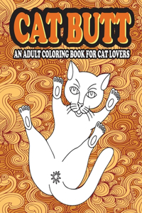 Cat Butt Coloring Book