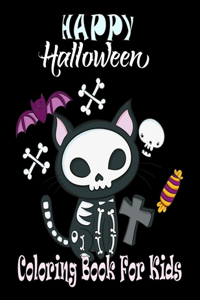 Happy Halloween coloring Book For Kids