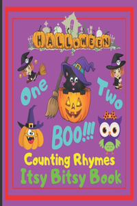 Halloween - One Two Boo! Counting Rhymes - Itsy Bitsy Book