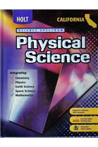 Holt Science Spectrum: Physical Science