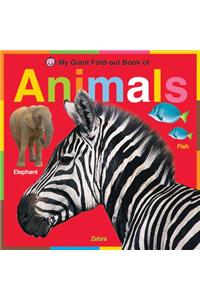 My Giant Fold-Out Book of Animals