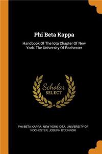 Phi Beta Kappa