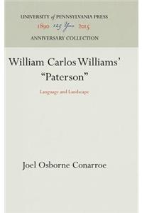 William Carlos Williams' Paterson