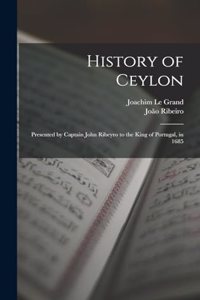 History of Ceylon