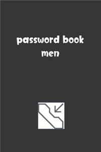 Password Book Men