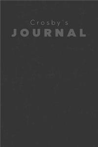 Crosby's Journal