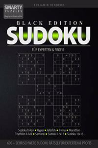 Sudoku für Experten und Profis - Black Edition