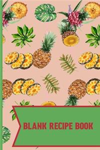 Blank Recipe Book