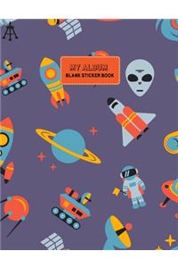 My Album Blank Sticker Book