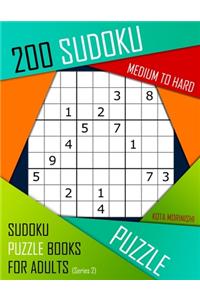 200 Sudoku Medium to Hard