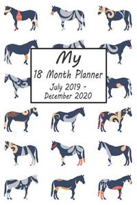 My 18 Month Planner July 2019-December 2020