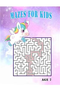 Mazes for Kids Age 7