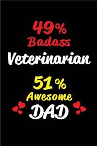 49% Badass Veterinarian 51% Awesome Dad