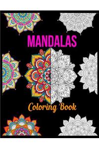 Mandalas Coloring Book