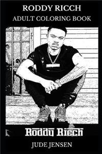 Roddy Ricch Adult Coloring Book