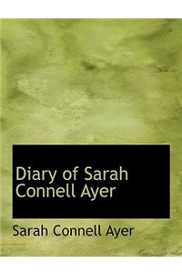 Diary of Sarah Connell Ayer