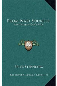 From Nazi Sources