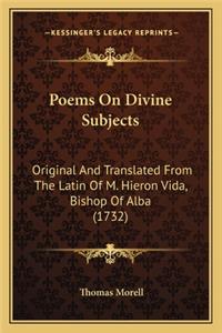 Poems on Divine Subjects