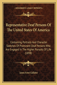 Representative Deaf Persons of the United States of America