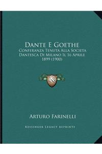 Dante E Goethe