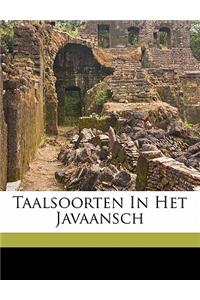 Taalsoorten in Het Javaansch