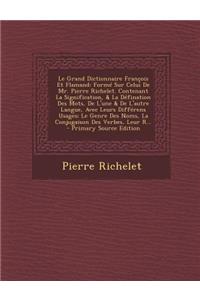 Le Grand Dictionnaire Francois Et Flamand