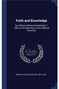 Faith and Knowledge