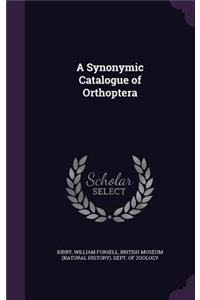 A Synonymic Catalogue of Orthoptera