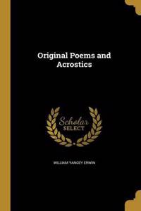 Original Poems and Acrostics