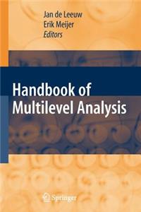 Handbook of Multilevel Analysis