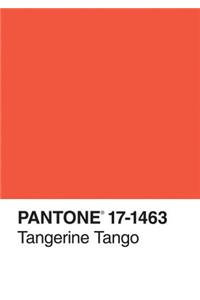 Pantone Colour of the Year Journal - Tangerine Tango