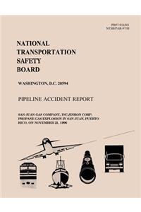 Pipeline Accident Report