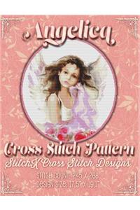 Angelica Cross Stitch Pattern