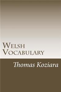 Welsh Vocabulary
